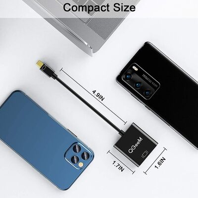 Qgeem QG-HD17 Mini Display Port To VGA Converter - 6