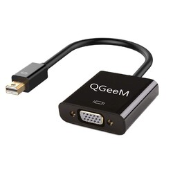 Qgeem QG-HD17 Mini Display Port To VGA Dönüştürücü - Thumbnail
