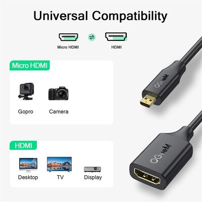 Qgeem QG-HD21 Micro HDMI Kablo - 3