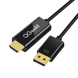 Qgeem QG-HD22 Display Port To HDMI Cable - Qgeem