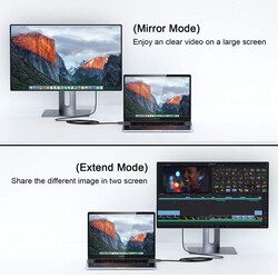 Qgeem QG-HD22 Display Port To HDMI Kablo - 3