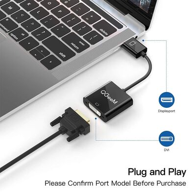 Qgeem QG-HD24 DVI To Display Port Dönüştürücü - 5