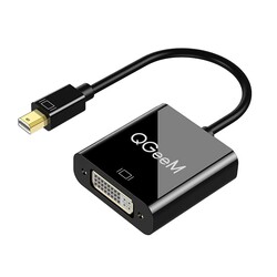 Qgeem QG-HD27 DVI To Mini Display Port Dönüştürücü - Qgeem