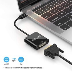 Qgeem QG-HD27 DVI To Mini Display Port Dönüştürücü - 4