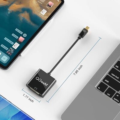Qgeem QG-HD27 DVI To Mini Display Port Dönüştürücü - 6
