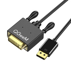 Qgeem QG-HD28 DVI To Display Port Kablo - Qgeem