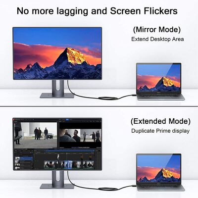 Qgeem QG-HD28 DVI To Display Port Kablo - 3