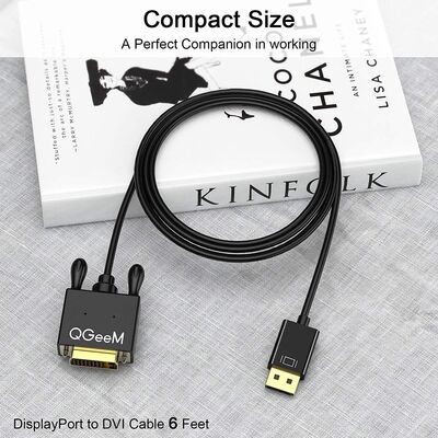 Qgeem QG-HD28 DVI To Display Port Kablo - 6
