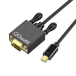 Qgeem QG-HD29 VGA To Mini Display Port Kablo - Qgeem