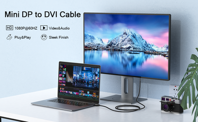Qgeem QG-HD30 DVI To Mini Display Port Kablo - 12