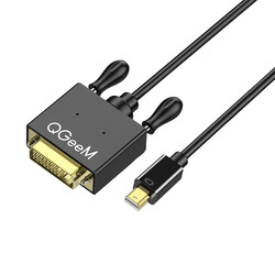Qgeem QG-HD30 DVI To Mini Display Port Kablo - Thumbnail