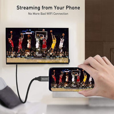 Qgeem QG-UA10 Type-C To HDMI Kablo - 8