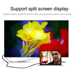 Qgeem QG-UA11 Type-C To HDMI Kablo 1.8M - 4