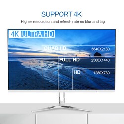 Qgeem QG-UA12 Type-C To HDMI 2 in 1 Kablo - 7