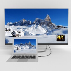 Qgeem QG-UA13 Type-C To Display Port Kablo - 13