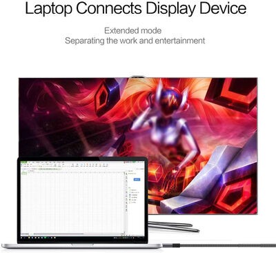 Qgeem QG-UA14 Type-C To Mini Display Port Kablo - 4