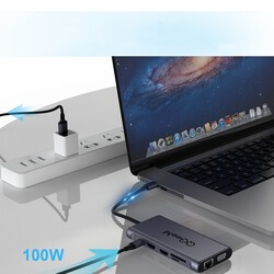 Qgeem QG-UH12-V 12 in 1 Usb Hub - 4