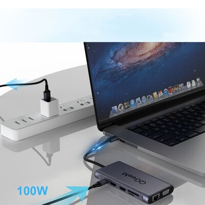 Qgeem QG-UH12-V 12 in 1 Usb Hub - 4