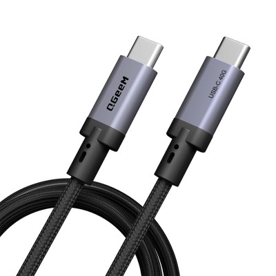 Qgeem QG03 Type-C to Type-C PD 40G 8K@60Hz Data Kablosu 240W 1.5M - Qgeem