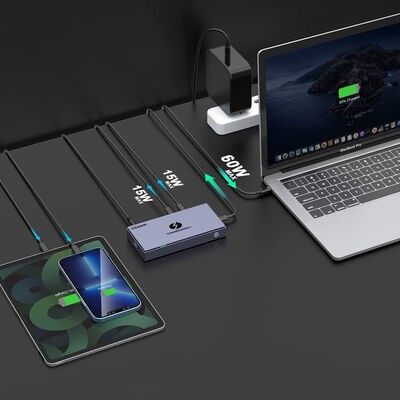 Qgeem T4803 Thunderbolt 4 Mini Dock - 7