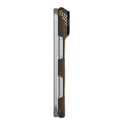 Raptic Aramid SkinPro Scepter Series Carbon Cover for Apple iPhone Duo with MagSafe Charging Support - 3