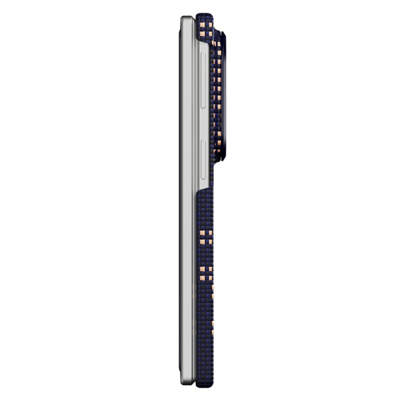 Raptic Aramid SkinPro Series Carbon Cover with M-Safe Charging for Galaxy Z Fold 8 - 3