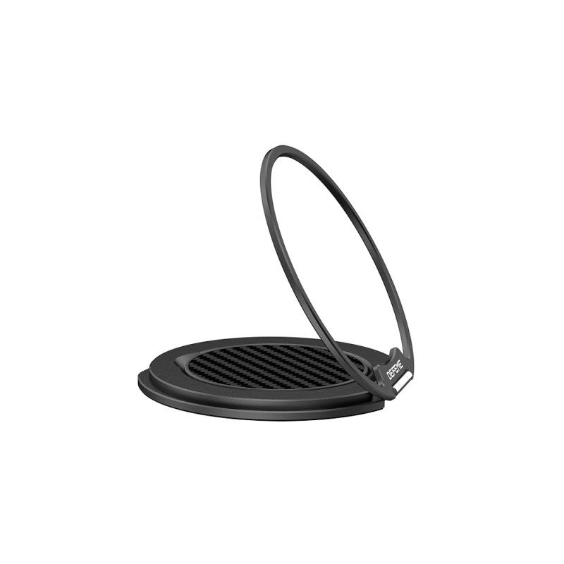 Raptic Defeme FreeFlow 360 Degree Rotatable Carbon Fiber Design Finger Ring Stand - 8