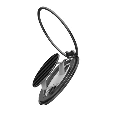 Raptic Defeme FreeFlow 360 Degree Rotatable Carbon Fiber Design Finger Ring Stand - 20
