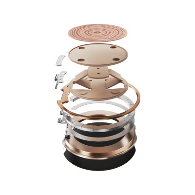 Raptic FreeFlow Grid Series 360 Degree Rotating Magnetic Ring Stand Phone Holder - 11