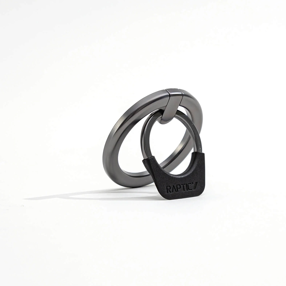 Raptic Magnetik Özellikli 360 Derece Dönebilen Parmak Ring Stand - Füme