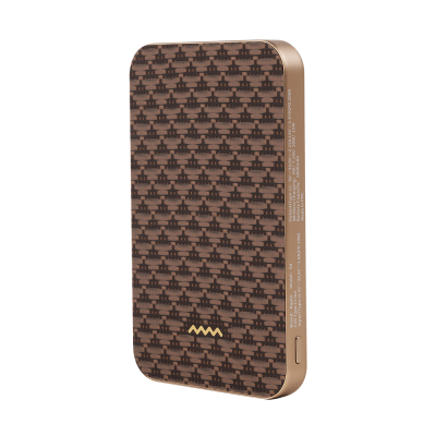 Raptic S4 Aramid-Skin M-safe Şarj Özellikli Ultra İnce Powerbank 15W 5000mAh - Raptic