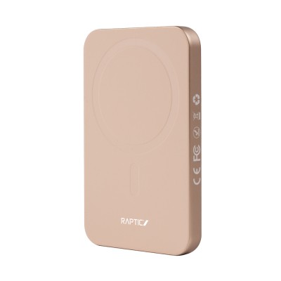 Raptic S4 Aramid-Skin Ultra-Slim Powerbank 15W 5000mAh with M-Safe Charging - 3