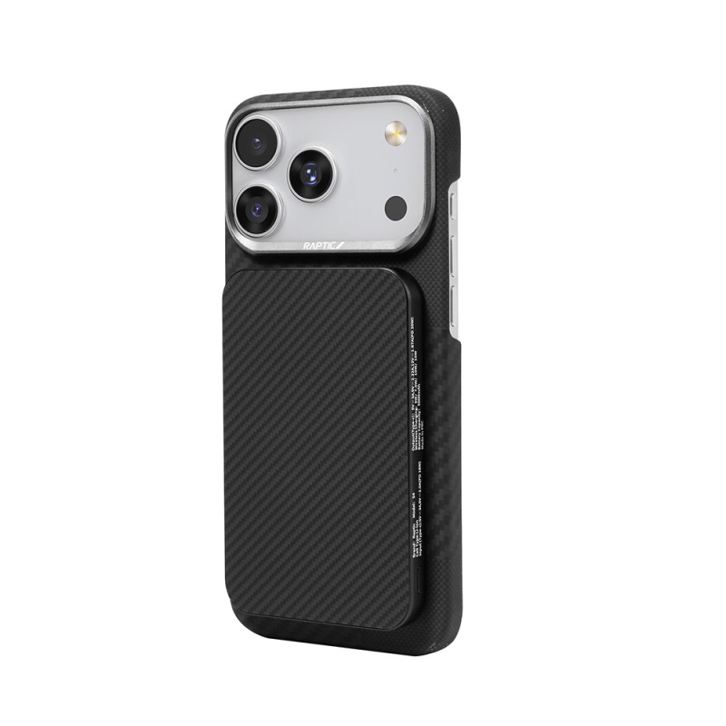Raptic S4 Aramid-Skin Ultra Thin 600D Powerbank 15W 5000mAh with M-safe Charging - 8
