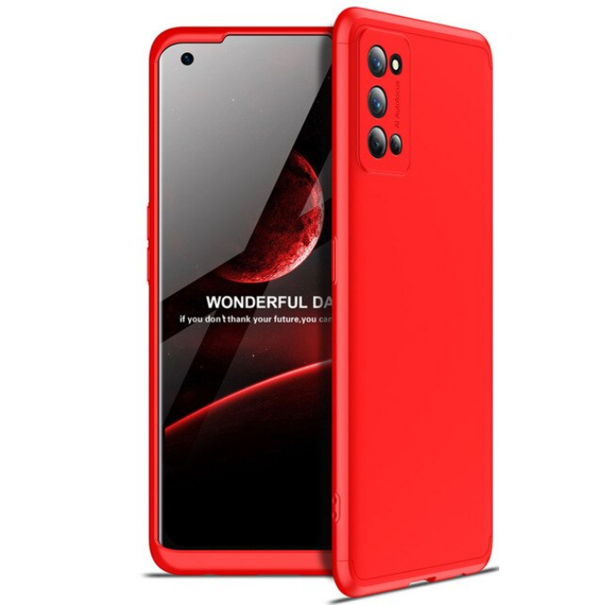 Realme 7 Pro Kılıf Zore Ays Kapak - Kırmızı