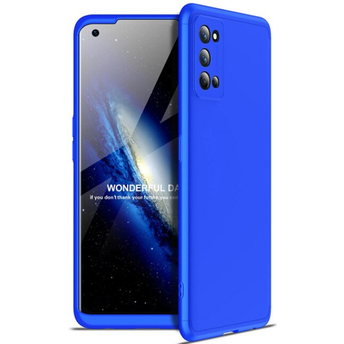 Realme 7 Pro Kılıf Zore Ays Kapak - Mavi