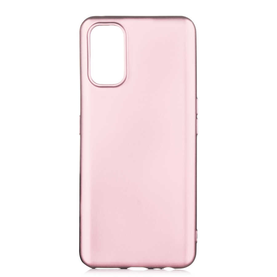 Realme 7 Pro Kılıf Zore Premier Silikon Kapak - Rose Gold
