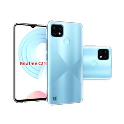 Realme C21 Case Zore Süper Silikon Cover - 6