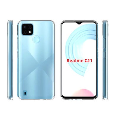 Realme C21 Kılıf Zore Süper Silikon Kapak - 2