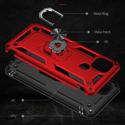 Realme C21 Kılıf Zore Vega Kapak - 7