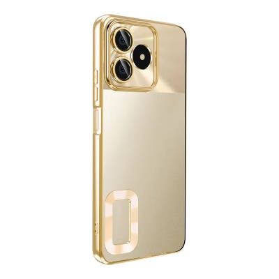 Realme C53 Kılıf Kamera Korumalı Logo Gösteren Zore Omega Kapak - 13