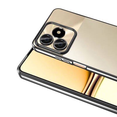 Realme C53 Kılıf Kamera Korumalı Logo Gösteren Zore Omega Kapak - 20