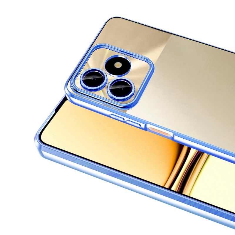 Realme C53 Kılıf Kamera Korumalı Logo Gösteren Zore Omega Kapak - 21
