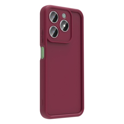 Realme C61 Case Camera Protection Zore Ananas Cover - 8
