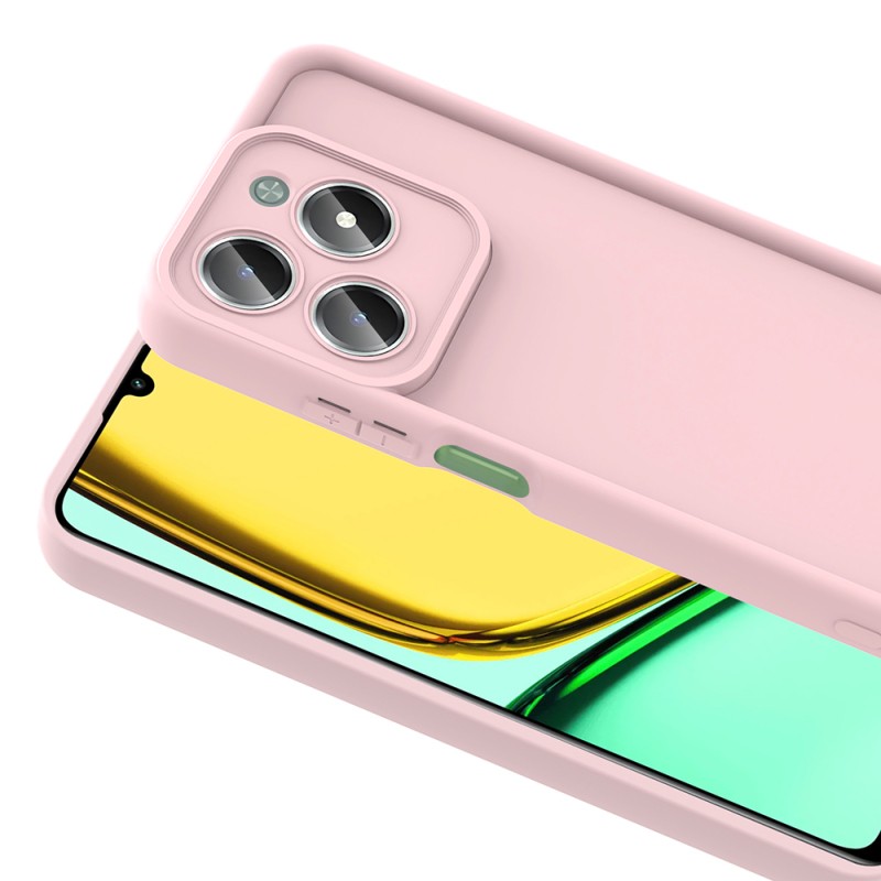Realme C61 Case Camera Protection Zore Ananas Cover - 13