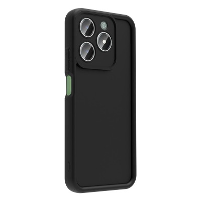 Realme C61 Case Camera Protection Zore Ananas Cover - 10