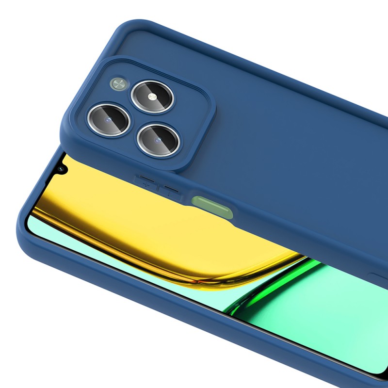 Realme C61 Case Camera Protection Zore Ananas Cover - 7