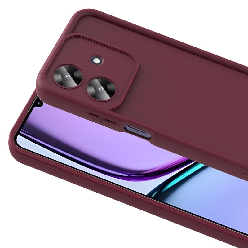 Realme Note 60 Case Camera Protection Zore Ananas Cover - 7