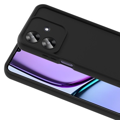 Realme Note 60 Case Camera Protection Zore Ananas Cover - 12