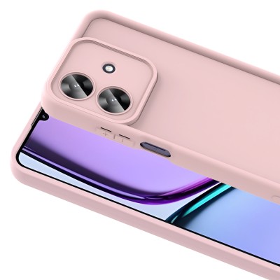 Realme Note 60 Case Camera Protection Zore Ananas Cover - 14