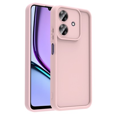 Realme Note 60 Case Camera Protection Zore Ananas Cover - 4